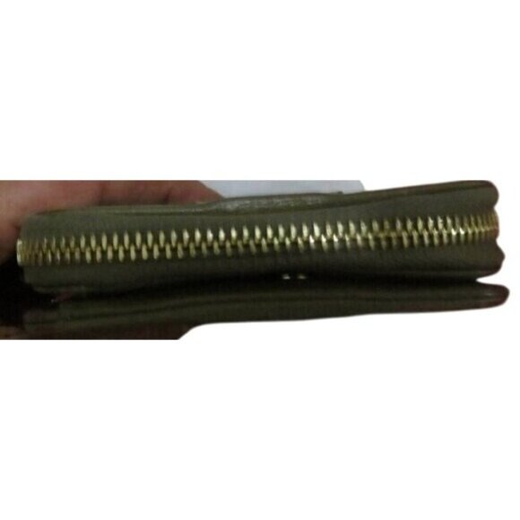 CHLOE Vintage Trifold Wallet in gorgeous Olive Green in dustbag - Picture 4 of 9